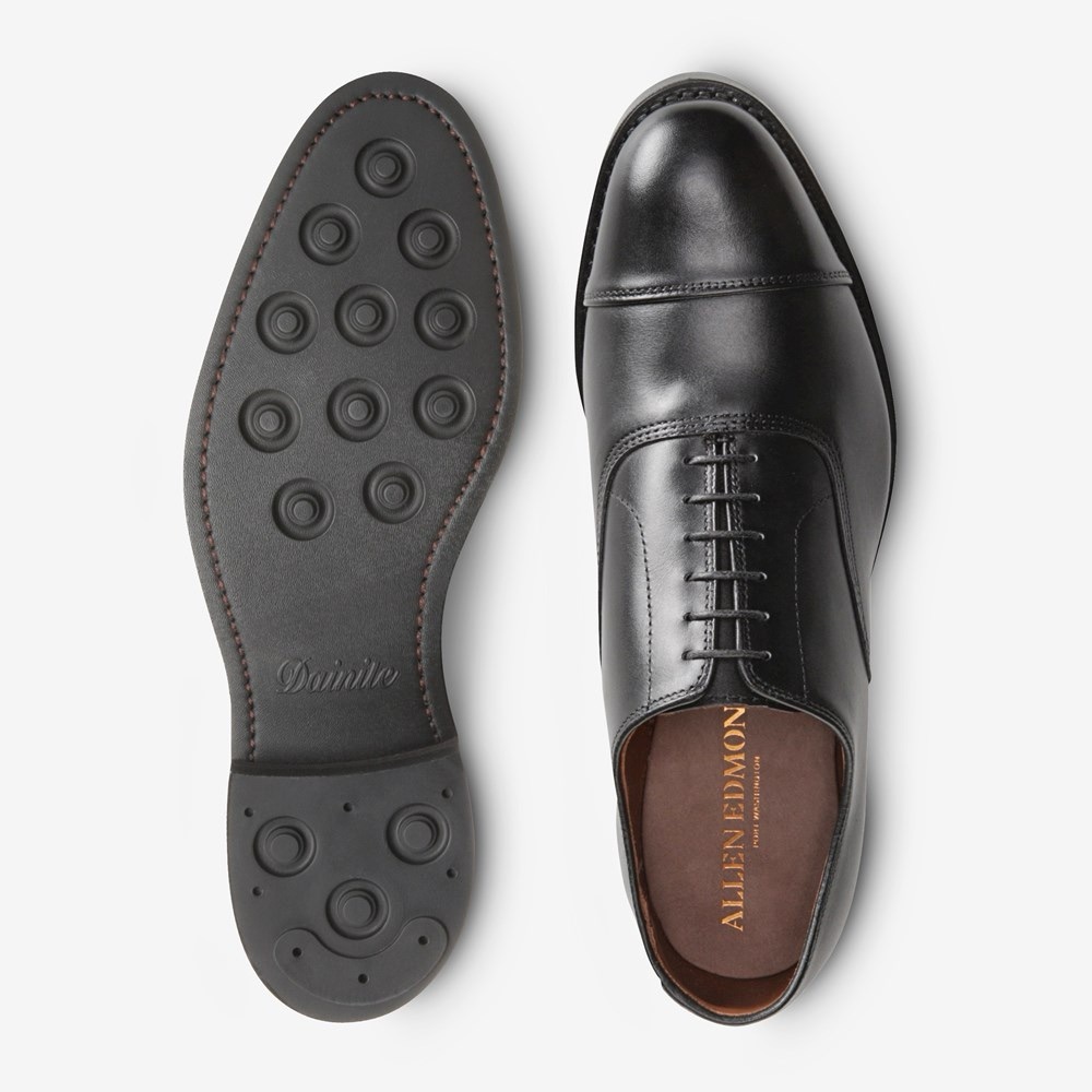Allen Edmonds Size 12E Black Dress Shoes